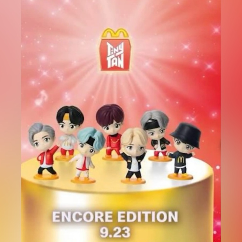 McDonald’s BTS Tiny Tan Encore Edition Jung Kook